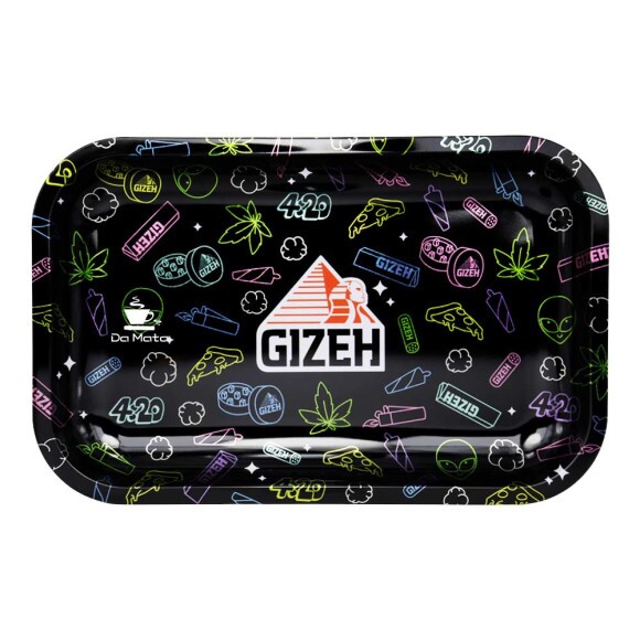 Bandeja Gizeh Metal Comic Mix Média de frente