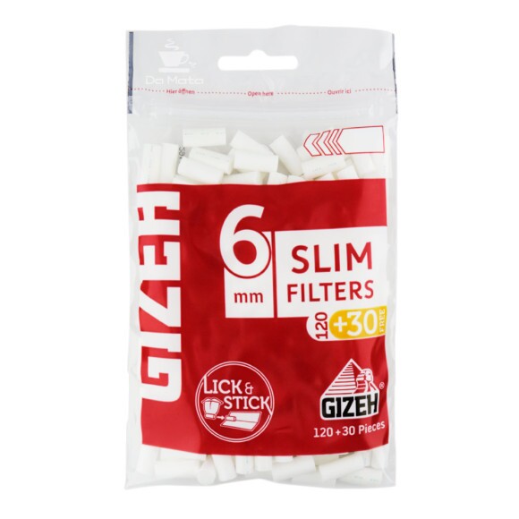 Filtro Gizeh Export Slim de frente