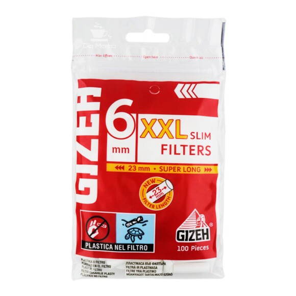 Filtro Gizeh Sup XXL Slim de frente