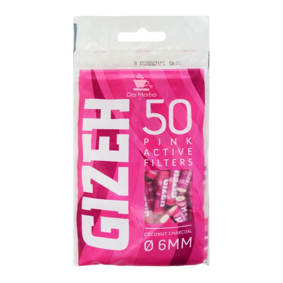 Filtro Carvão Gizeh Rink 6mm de frente