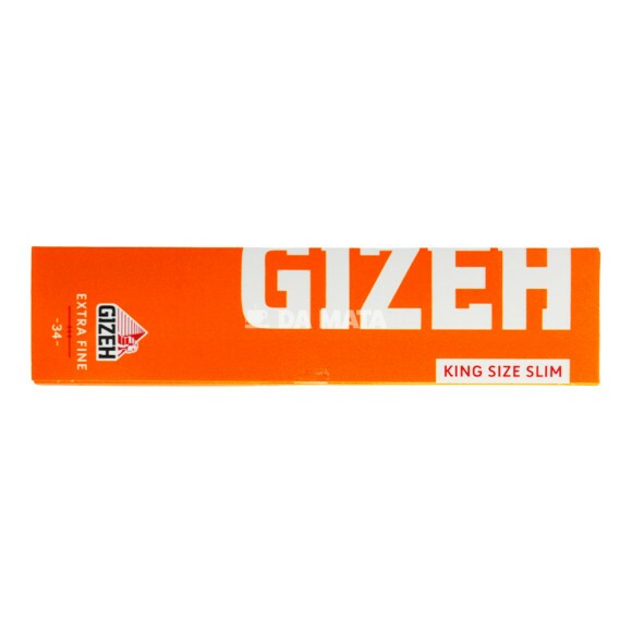 Seda Gizeh Extra Fine King Size Slim de frente tabacaria da mata