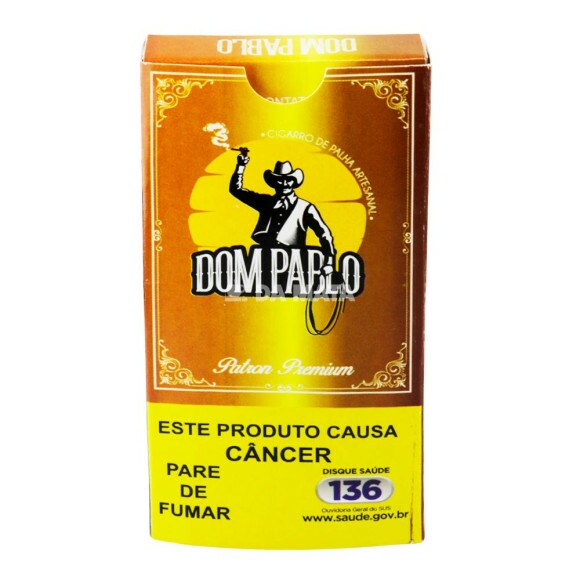 Palheiro Dom Pablo Patron Premium de frente tabacaria da mata 