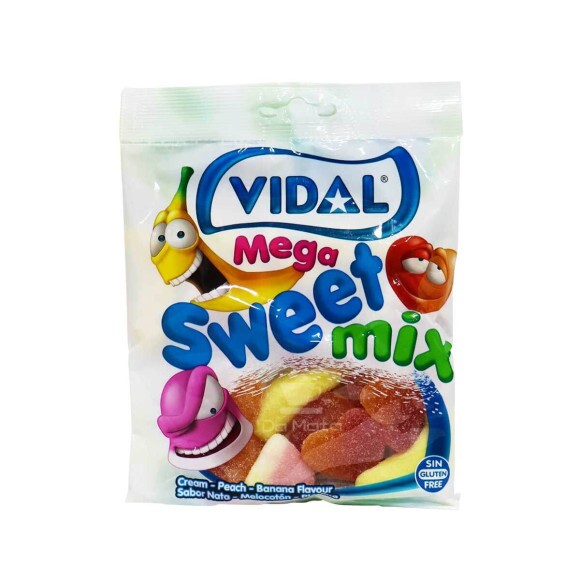 Bala de Goma Vidal Mega Sweet Mix 100g