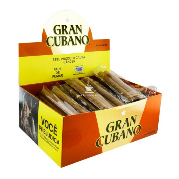 Caixa de Cigarrilha Gran Cubano Tradicional C/50 de frente