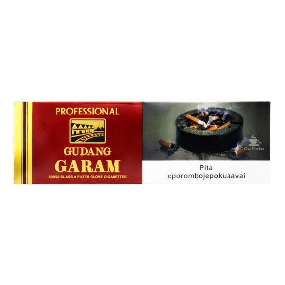 Caixa de Gudang Garam Professional Importado de frente