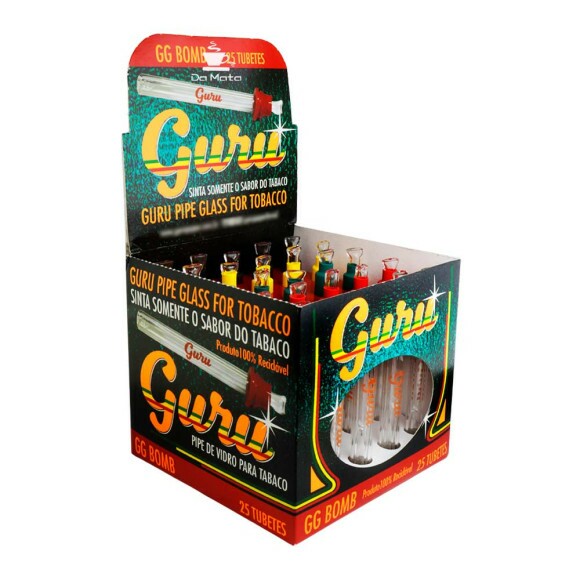 Caixa de Seda de Vidro Guru GG Bomb Colorido de frente