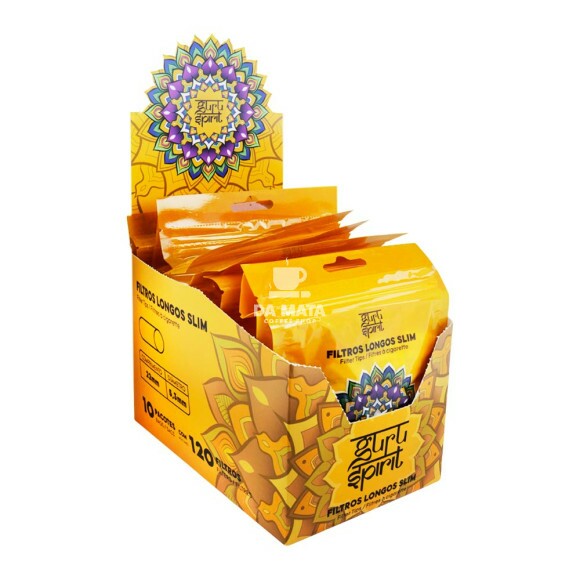 Caixa de Filtro Guru Spirit Longo Slim DE LADO TABACARIA DA MATA