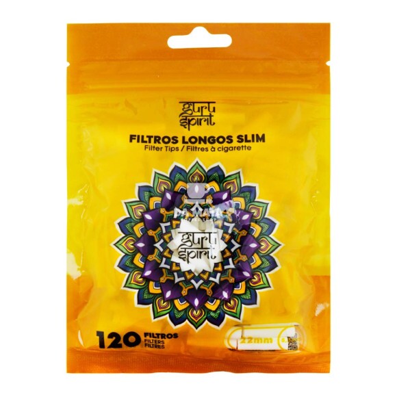 Filtro Guru Spirit Longo Slim de frente tabacaria da mata 