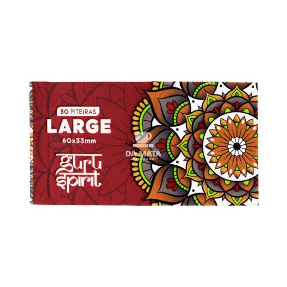 Piteira Guru Spirit Large Vergê de frente tabacaria da mata 