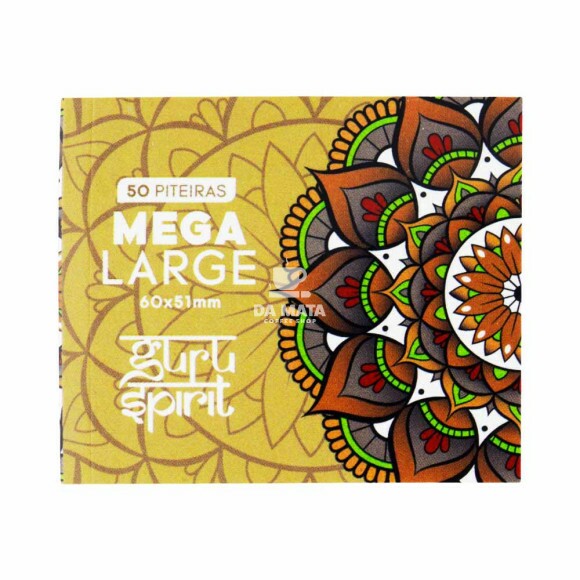 Piteira Guru Spirit Mega Large Vergê de frente tabacaria da mata