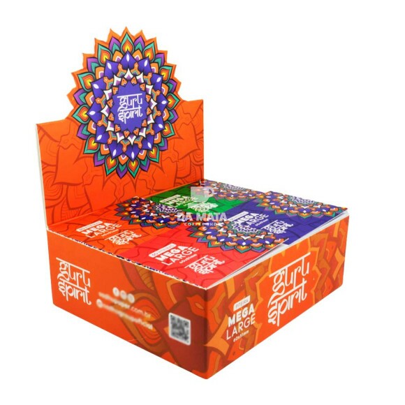 Caixa de Piteira Guru Spirit Mega Large Branca de lado tabacaria da mata