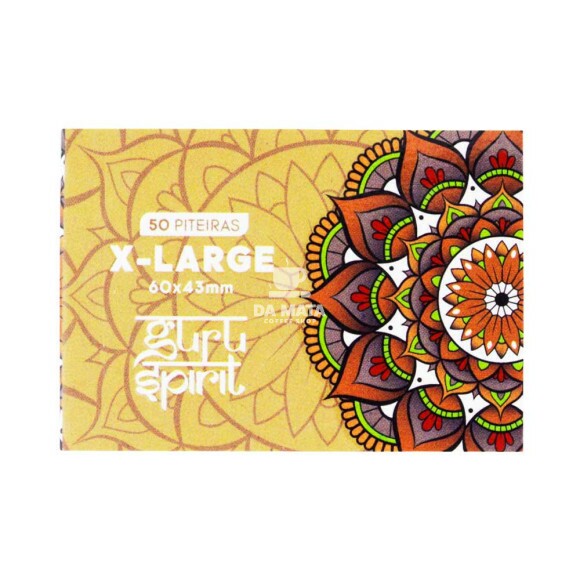 Piteira Guru Spirit X-Large Vergê De frente tabacaria da mata