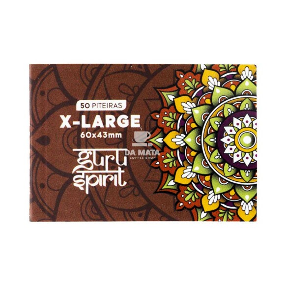 Piteira Guru Spirit X-Large Brown de frente tabacaria da mata