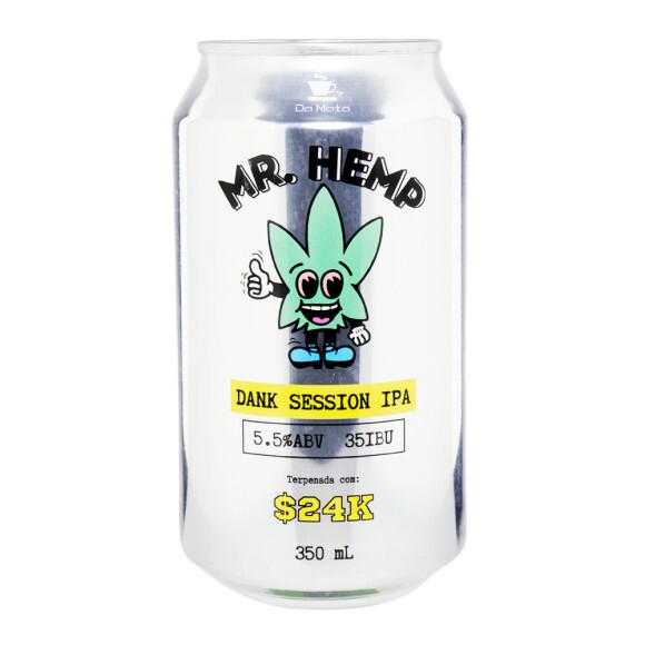 Cerveja Mr. Hemp Dank Session Ipa 350ml de frente