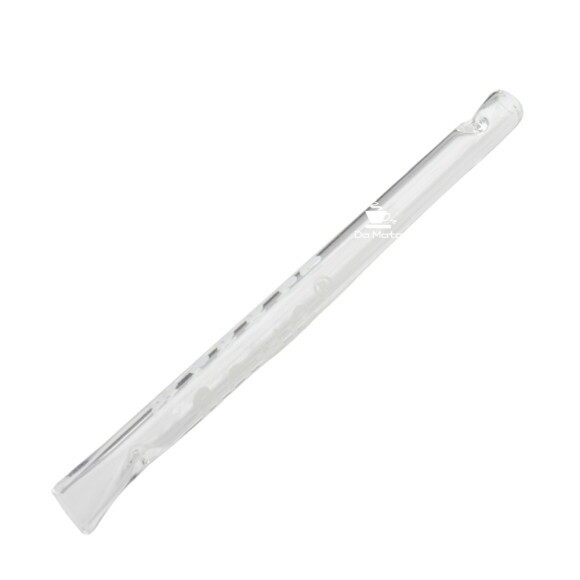 Piteira de Vidro Hippie Bong C/ Bocal 4 mm de lado
