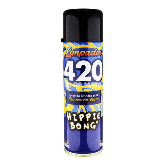 Limpador 420 P/ Piteiras de Vidro Hippie Bong de frente tabacaria da mata 