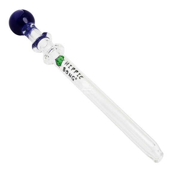 Dab Straw de Vidro XL Hippie Bong de frente tabacaria da mata