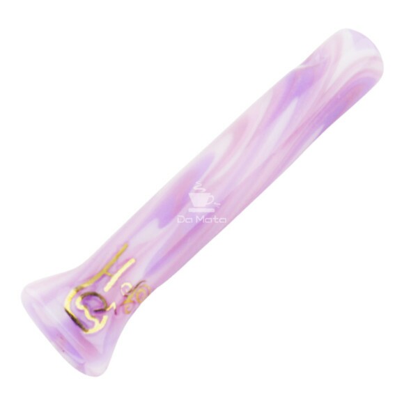 Piteira de Vidro Hippie Bong Wig-Wang Reverse 8mm de lado tabacaria da mata 