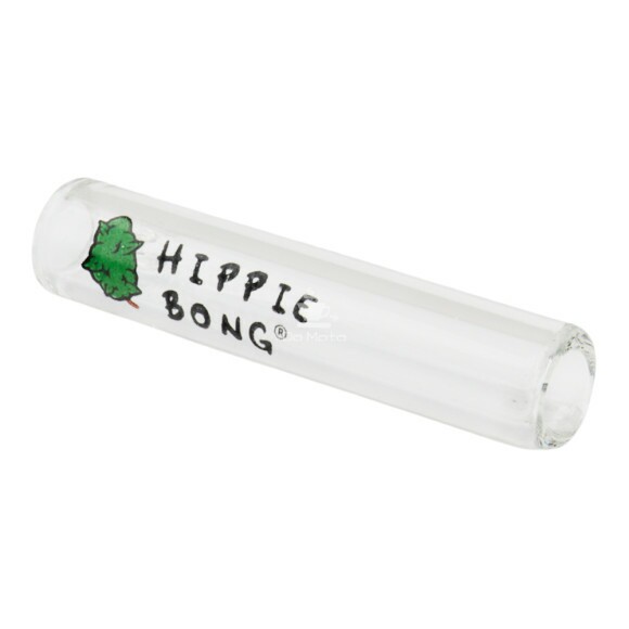Piteira de Vidro Hippie Bong Bomba 14mm de frente tabacaria da mata
