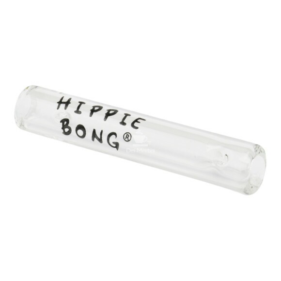 Piteira de Vidro Hippie Bong Bomba 10mm  de frente tabacaria da mata