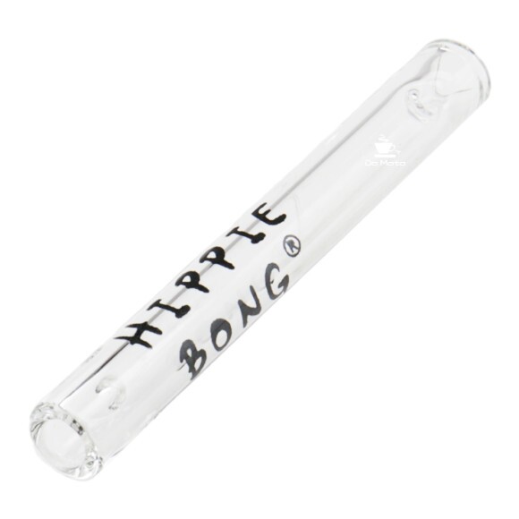 Piteira de Vidro Hippie Bong 7mm de frente