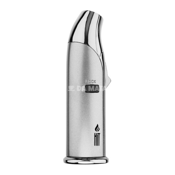 Maçarico Premium de Metal Hit Goose Charome de frente tabacaria da mata