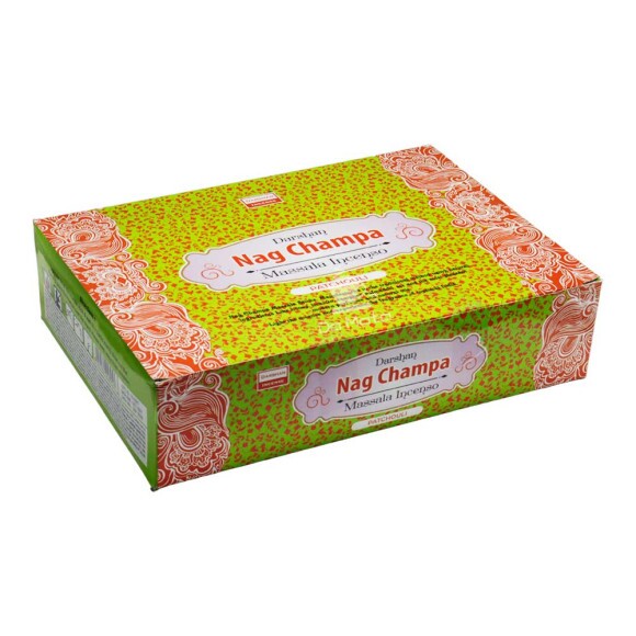 Caixa de Incenso Darshan Nag Champa Patchouli
