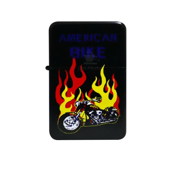 Isqueiro Clássico American Bike Fire