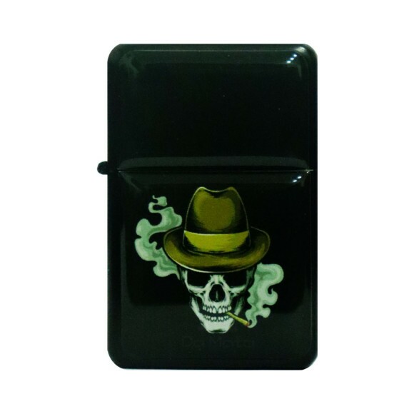 Isqueiro Clássico Skull Smoke