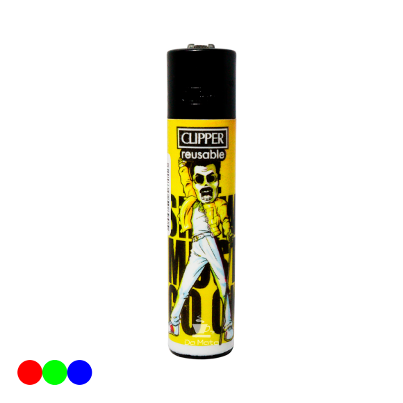 Isqueiro Clipper The Best Edição para colecionador amarelo