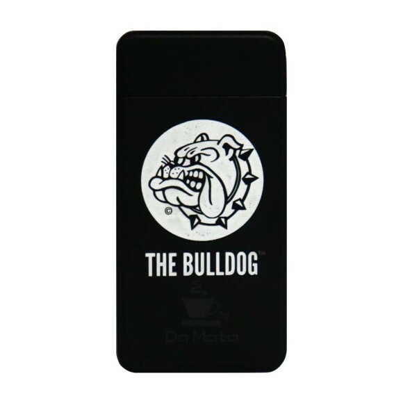 Isqueiro de Plasma The Bulldog Preto Fosco