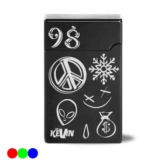 Isqueiro de Plasma PurpleFire MC Kevin 98