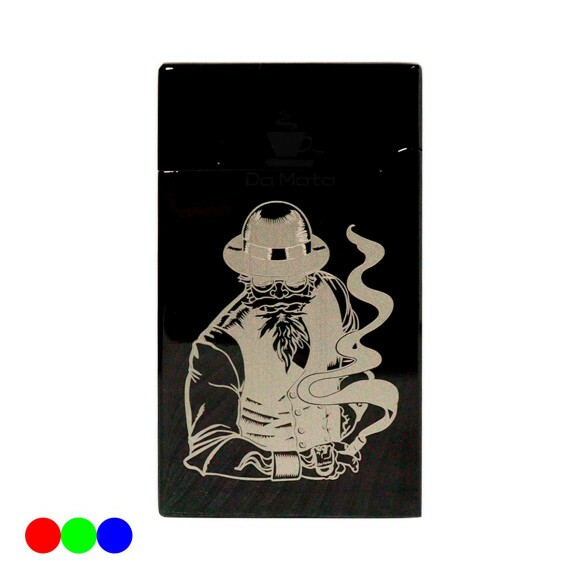 Isqueiro de Plasma PurpleFire Mr. Da Mata