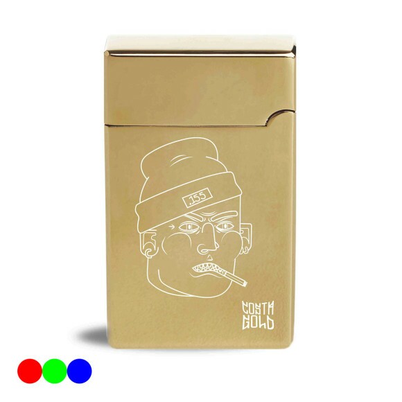 Isqueiro de Plasma PurpleFire Costa Gold Nog