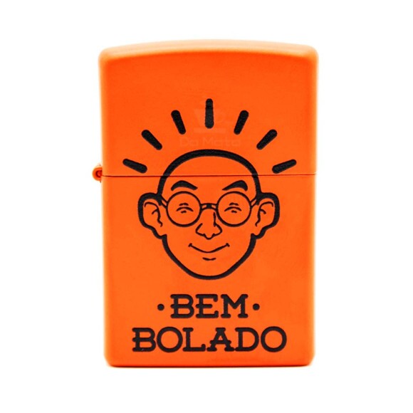 Zippo Bem Bolado Laranja