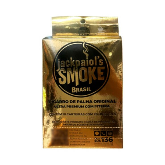 Caixa de Jack Paiol's Ultra Premium c/ Piteira de frente tabacaria da mata