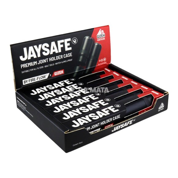 Caixa de Tubo Joint Gizeh Jay Safe C/6un de lado tabacaria da mata