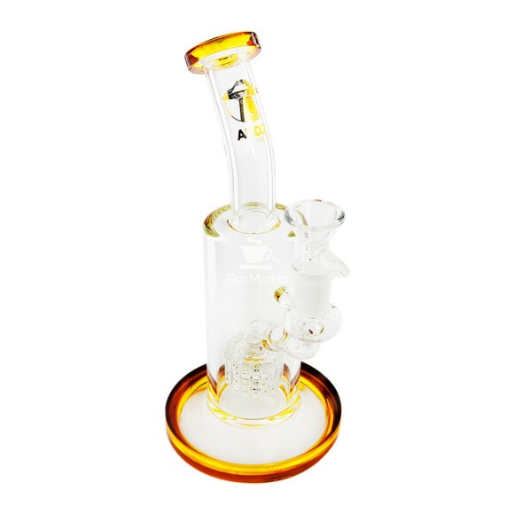 Bong de Vidro Abduzido Pequeno Matrix de frente tabacaria da mata