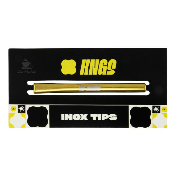 Piteira Kings de Inox 6mm de frente na embalagem