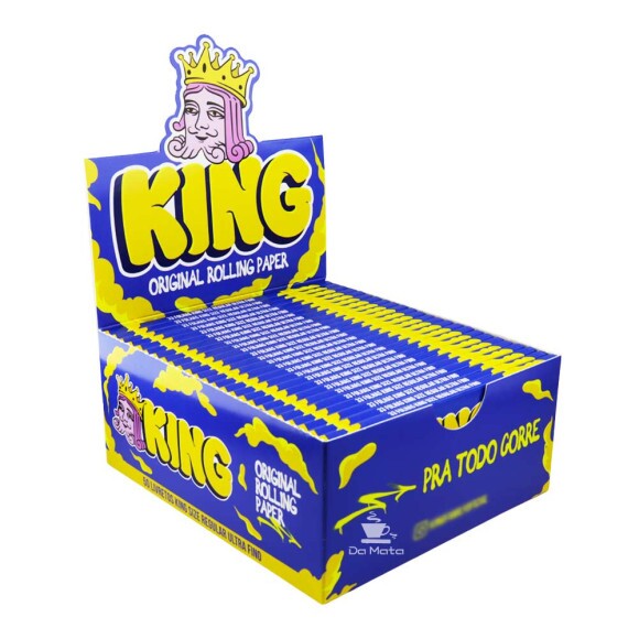 Caixa de Seda King Original King Size Regular de lado