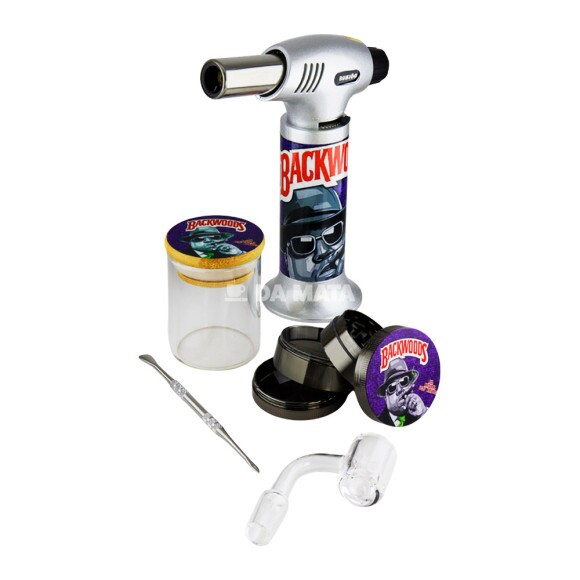 Kit Completo Edição Especial Box de Madeira de frente tabacaria da mata