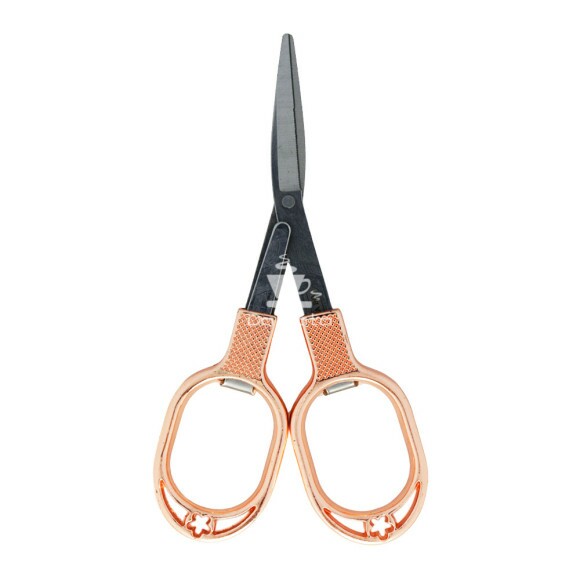 Tesoura de Metal Na Boa Dobrável de frente tabacaria da mata