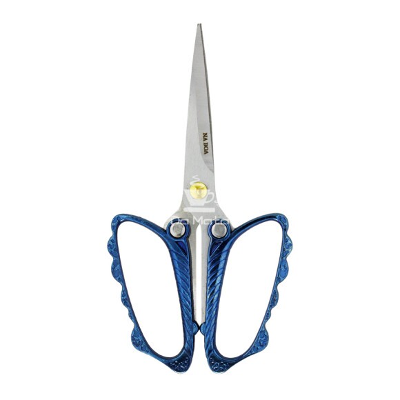 Tesoura de Metal Na Boa Borboleta de frente tabacaria da mata