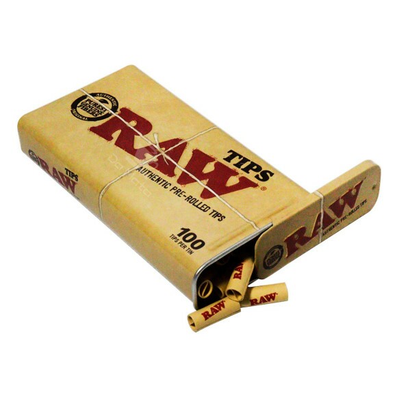 Lata de Piteira pré enrolada Raw