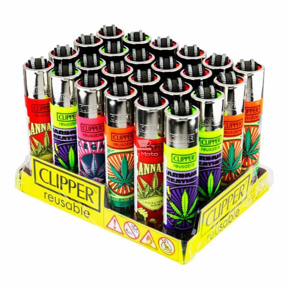 Caixa de Isqueiro Clipper Leaves Justice tabacaria da mata 