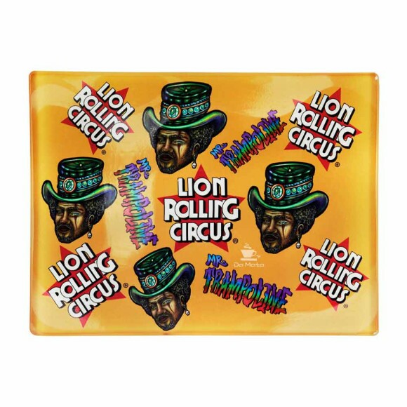 Bandeja de Vidro Lion Rolling Circus de frente