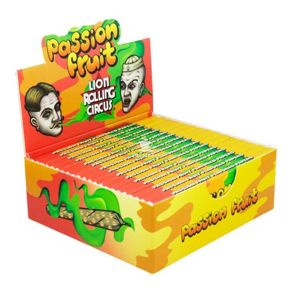 Caixa de Seda Passion Fruit Lion Rolling Circus 1 1/4