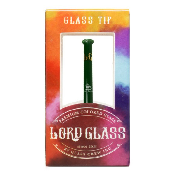 Piteira de Vidro Lord Glass Colors Green
