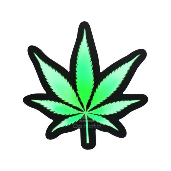 Luminoso para decoração Cannabis 