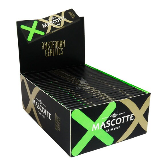 Caixa de Seda Mascotte Amsterdam Genetics King Size Slim